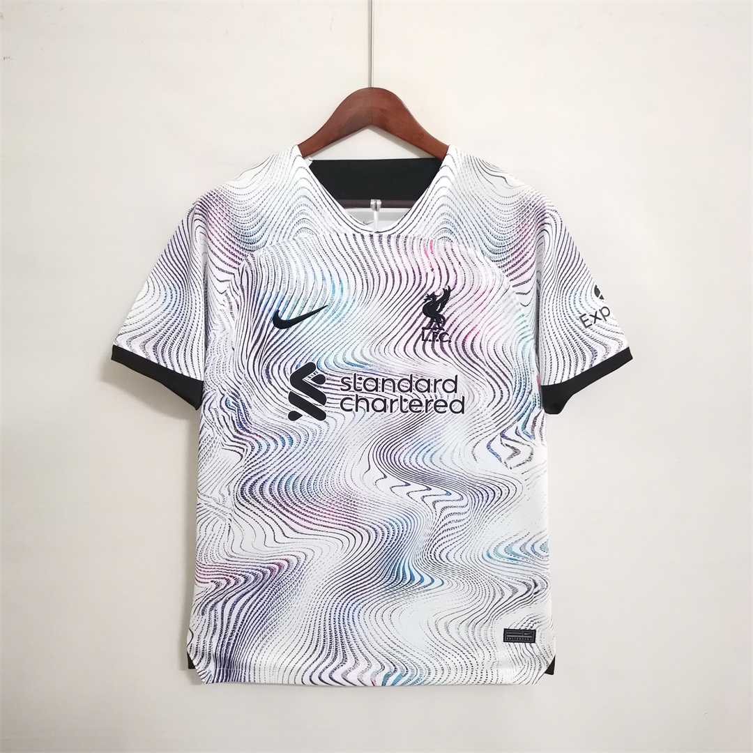 AAA Quality Liverpool 22/23 Away White Soccer Jersey